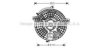 AVA QUALITY COOLING MS7518 Fan, radiator